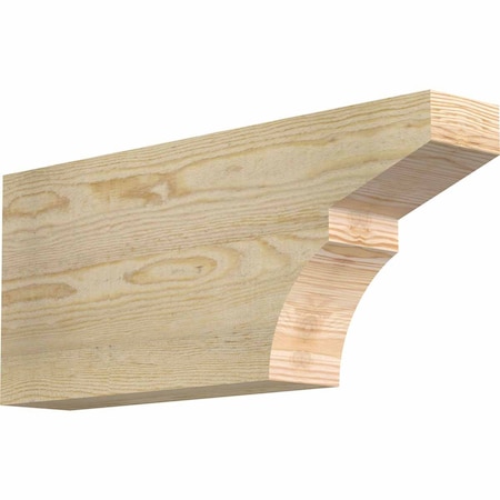 Ekena Millwork Monterey Rough Sawn Rafter Tail, Douglas Fir, 4"W x 10"H x 24"L RFT04X10X24MON00RDF